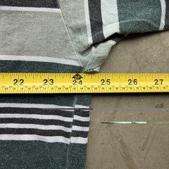 Vintage 90s Phillipe Marcel IZ IT UP Mens XL Shirt Striped Surf USA Made