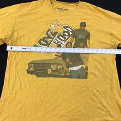 Boyz N The Hood Shirt Mens XL Yellow Movie Graphic Tee Tagless Hip Hop
