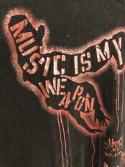 Music Is My Weapon Shirt 90’S HIP HOP RAP T SHIRT SIZE ADULT EX LARGE
