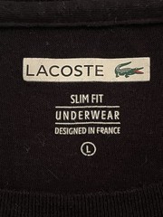 Lacoste Slim Fit Underwear Mens L Black Shortsleeve Tee