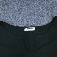 Coofandy Shirt Mens Medium Unique Designer Neckline Long Sleeve