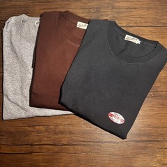Bronson Non Stock Tubular T-Shirt -S💯% cotton LOT OF 3 Vtg Black, Grey & Brown