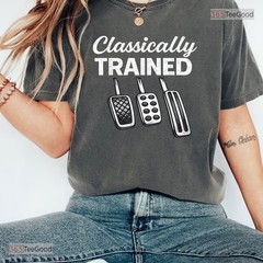 Classically Trained Manual Car Shirt – Funny Stick Shift Driving Tee For Men