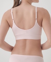 Pact Women’s Everyday Classic T-Shirt Bra Chalk Pink 2X-Large Comfortable Fit