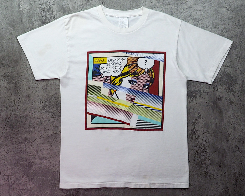 VIntage 1990s Roy Lichtenstein Reflections On Senorita Size M