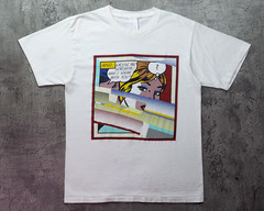 VIntage 1990s Roy Lichtenstein Reflections On Senorita Size M