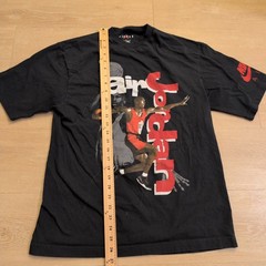Nike Air Jordan Mens Black Graphic T-Shirt Michael Jordan Jumpman Size M