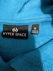 NASA Men’s Hoodie Pullover Athletic Long Sleeves Sweatshirts M Blue NWOT