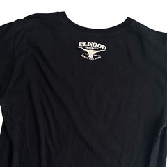 Elwood Denim Skull Headdress Graphic Tee Black Streetwear Skate Shirt Mens M