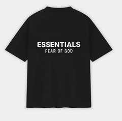 Essentials Fear of God T-Shirt Black 2025 Logo Tee Oversized S-XL New