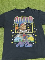 Migos Quavo Huncho All Star Graphic T-Shirt Black Rap Hip Hop Men’s size Large
