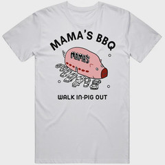 Mama’s Bbq Walk In Pig Out Iasip T Shirt HOT