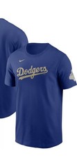 NWT Los Angeles Dodgers Gold Nike 2025 World Series Champions Shirt XXL