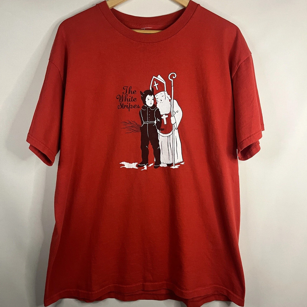Vintage early 2000s The White Stripes Elephant Tour Shirt NZ268 FREE SHIPPING