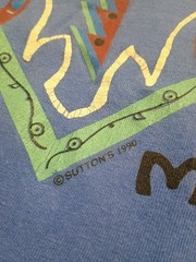 Vintage 90s Montana T-Shirt Single Stitch Size XL Native American Animal Skull