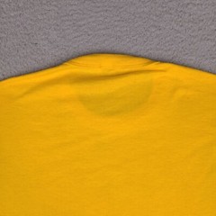 Vintage Russell Athletic T-Shirt Adult Medium Yellow Corn George’s 10th Roast
