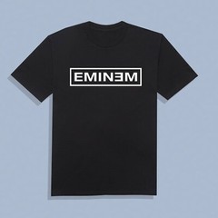 Eminem- EMINEM logo Black Tshirt