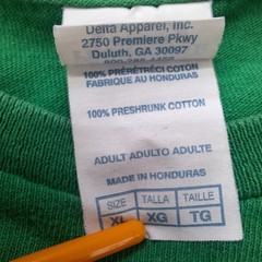 This Is Not A Drill Shirt Mens XL Green Hammer Thrashed Delta Pro Weight FLAW