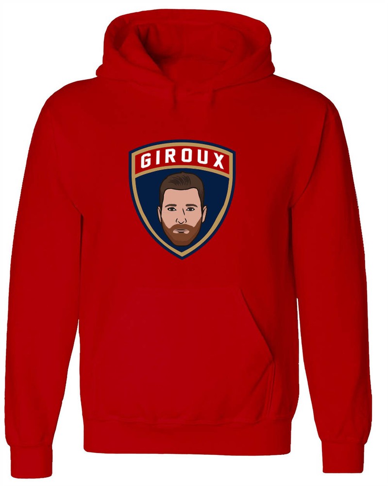 Claude Giroux Florida Panthers Logo CREW HOODED SWEATSHIRT