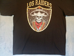 Pro Athletic Mens Black Short Sleeve Graphic T-Shirt Los Raiders Skeleton SZ 2XL