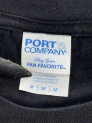 Port & Company Men’s Dad Of The Birthday Boy Toy Block Shirt Size Medium Black