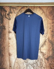 Mens Short Sleeve T-Shirt STAR WARS On Front Blue Camo Licensed Mad Engine EUC