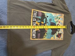 Marvel Villains Thanos Galactus Doom Graphic T Shirt WeLoveFine XL Green