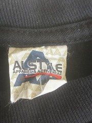 Long Sleeve Alstyle Vintage Black Men’s Long Sleeve My Team Is Boston Hockey