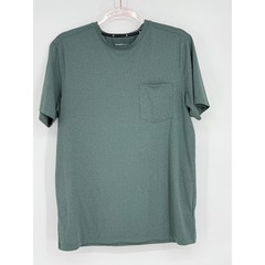 Kenneth Cole Reaction Men’s Active Green Short Sleeve Crew T-Shirt Sz M w Pocket
