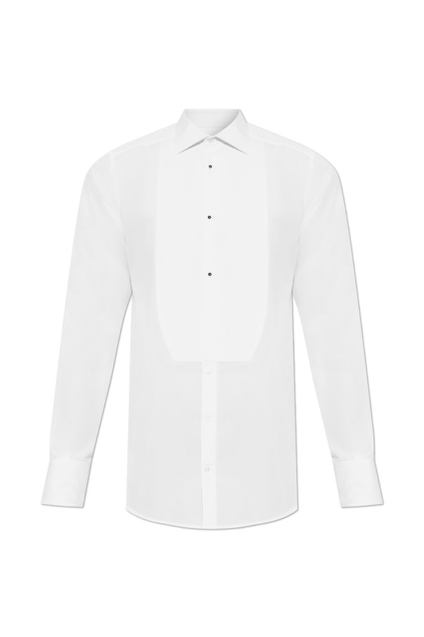 DOLCE&GABBANA White Tuxedo Shirt New & Authentic
