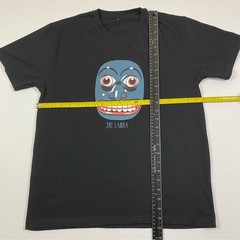 Kurumba Sri Lanka T-Shirt Men’s Large Black Short Sleeve Raksha Sanni Kolam Mask