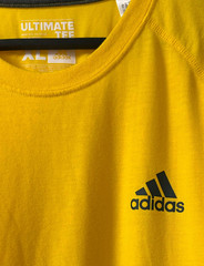 Adidas Ultimate Tee Shirt Men’s Yellow Size X Large