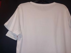 SPANX Mens Zero Sculpt Crewneck T-shirt Sz L, White Cotton & Modal NWT