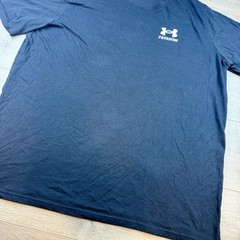 Under Armour UA Freedom Flag Short Sleeve T-Shirt Men’s 3XL Black Loose Fit Crew