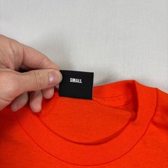 Revenge Shirt Mens Small Orange Lil Durk Graphic Crew Neck Streetwear