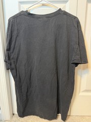 Vintage Obey Guy On Bike Gas Mask Shirt Large Y2K Grunge Bicycling Black BG6