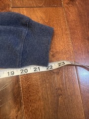 Carhartt Original Long Sleeve Pocket Tee Large Tall Blue Heather Color