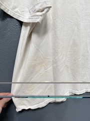 Vintage 90’s Hanes Work Sucks I’m Racing White Tee Shirt Size 2XL