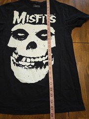 NWOT Misfits Rock Band Classic Skull Logo Men’s Black T-Shirt Small