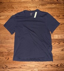 J Crew Broken-In Classic Fit T-Shirt Men’s XL Navy Blue