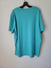 Murano Liquid Luxury Hybrid T Shirt Mens XL Aqua Blue
