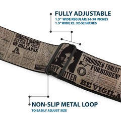 Seatbelt Belt – Harry Potter Newspaper Headlines – 1.0″ Wide – 20-36 Inches i…