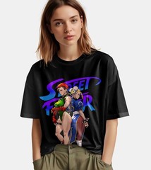 Street Fighter Shirt Chun Li Tshirt Camille White T-Shirt Ken Fighting Anime Tee