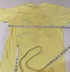 Rare Astro Boy Atom Tee T Shirt by Tezuka Production Japan Anime Yellow Large 💎