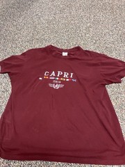 Capri Shirt | Capri Italy T-Shirt XXL Made In Italy Authentic Italia