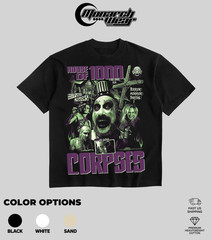 Monarch Wear “House of 1000 Corpses” Rob Zombie Horror Heavyweight T-Shirt