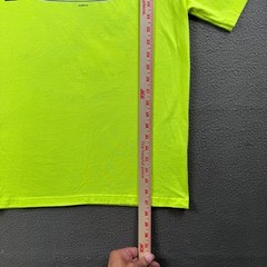 Harley Davidson T Shirt Men M Neon Yellow Cascade Pinup Bend Oregon Bikercore