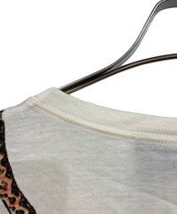 GUCCI Distressed Snake Flora Vintage Logo T-Shirt Ivory Cotton Italy Size S