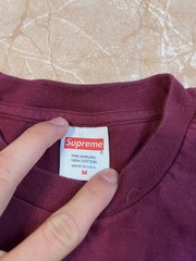 Supreme Ballet Tee Burgundy FW22 Graphic T-Shirt Men’s Size M Maroon Authentic