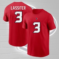 NEW! Kamari Lassiter #3 Houston Te.xans 2026 Name & Number Fastship For Fans